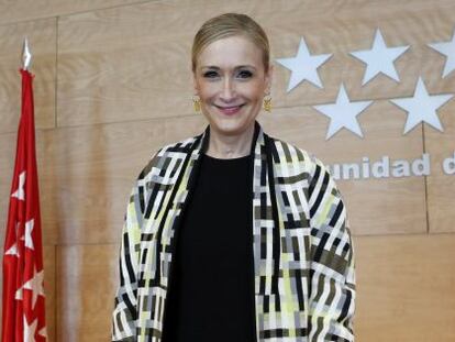 Cristina Cifuentes, presidenta de la Comunidad de Madrid.