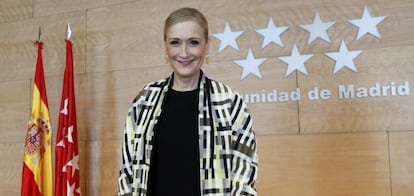 Cristina Cifuentes, presidenta de la Comunidad de Madrid.