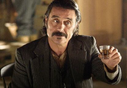 Ian McShane en 'Deadwood'.
