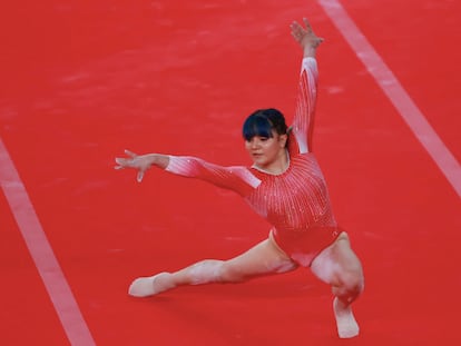 Alexa Moreno en su primera participación en los Juegos Centroamericanos y del Caribe 2023.