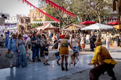 Mercado medieval en la localidad gaditana de El Puerto de Santa María, celebrado el pasado 6 de junio. 