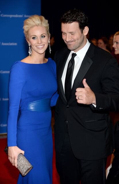 Candice Crawford y Tony Romo asistieron juntos a la gala.