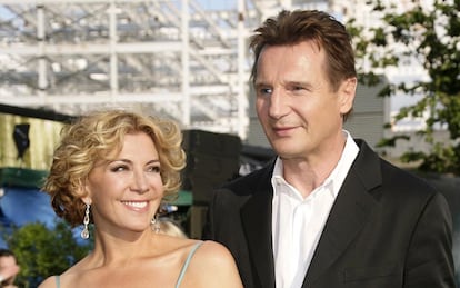 Liam Neeson y Natasha Richardson.