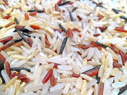 Arroces basmati, basmati integral, rojo y salvaje