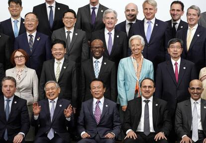Ministros de Finanzas del G20 en Fukuoka (Japón).