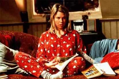 Renée Zellweger, en <i>El diario de Bridget Jones.</i>