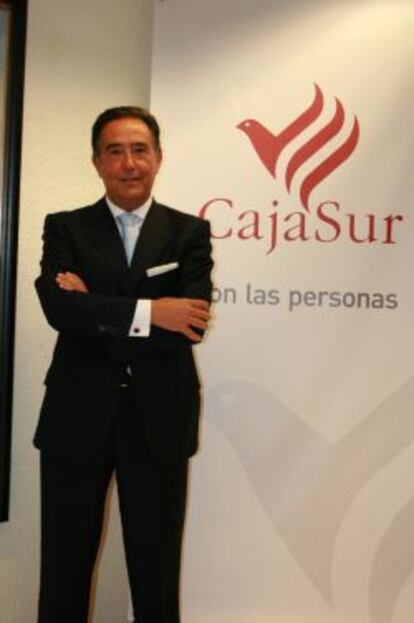 El nuevo presidente de Cajasur, Miguel Ángel Cabello