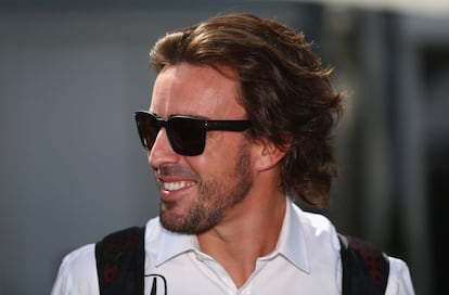 Fernando Alonso en Melbourne.