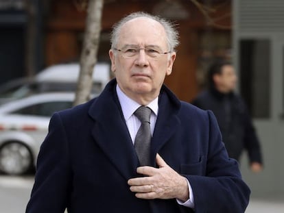 El expresidente de Caja Madrid Rodrigo Rato.