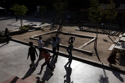 Un colegio público en Barcelona.