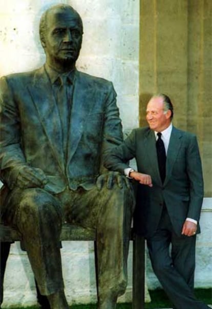 Motor del cambio democrático en España. Así calificó a Juan Carlos I la gran prensa norteamericana en 1976. Algunos lo bautizaron como <i>piloto</i> del cambio y, así, el verdadero motor era el pueblo español.