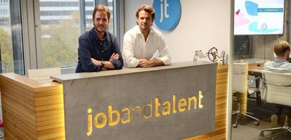 Felipe Navío y Juan Urdiales, cofundadores de Jobandtalent.