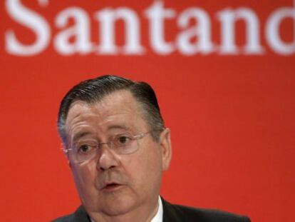 El ex consejero delegado del Banco Santander Alfredo S&aacute;enz. 
