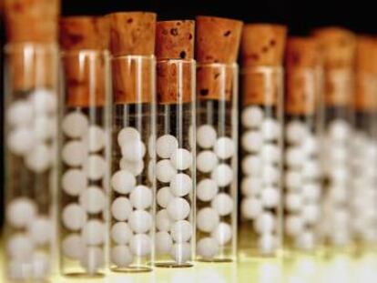 Preparados homeopáticos.