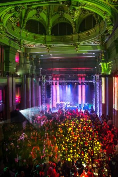 Fiesta de Carnaval de 2016 en el Círculo de Bellas Artes.