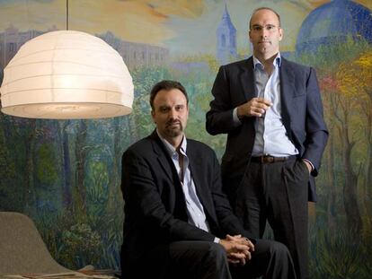 Andrés y Joan Ballesteros, creadores de Vivia Biotech.