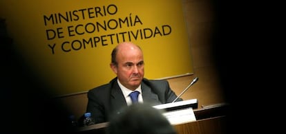 Luis de Guindos, ministro de Econom&iacute;a.