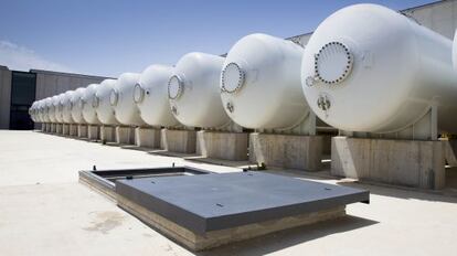 Instalaciones de la planta desaladora de Torrevieja.