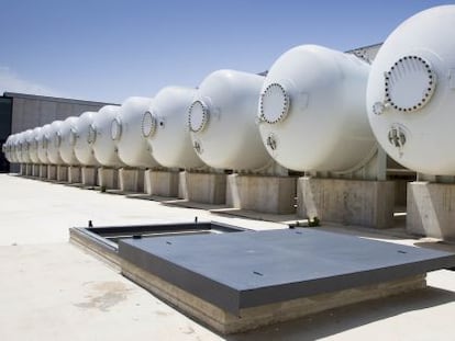 Instalaciones de la planta desaladora de Torrevieja.