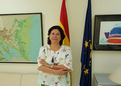 La embajadora de España en Manuagua, María del Mar Fernández-Palacios.