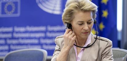 La presidenta de la Comisión Europea, Ursula von der Leyen.