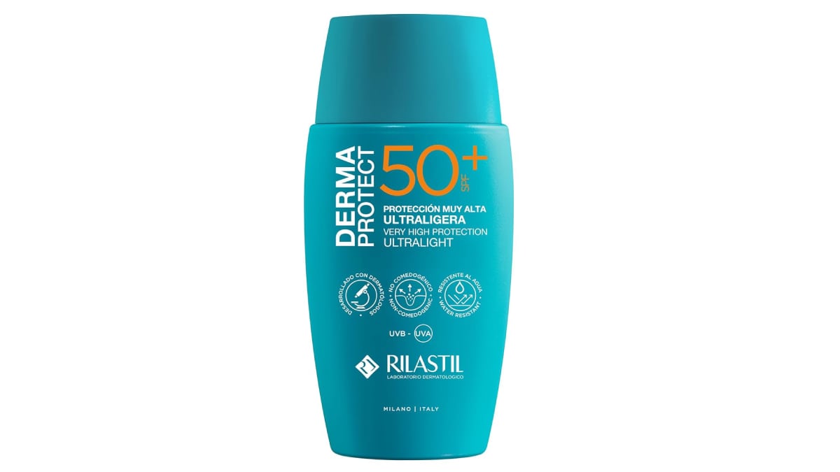 Crema solar facial SPF50+, de Rilastil.