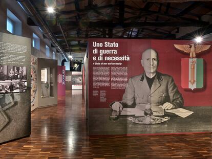 Exposición permanente 'El último fascismo 1943-1945. La República Social Italiana', en el en el museo MuSa, de Saló.