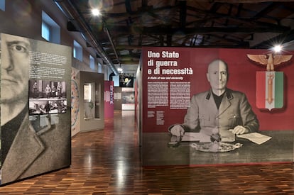 Exposición permanente 'El último fascismo 1943-1945. La República Social Italiana', en el en el museo MuSa, de Saló.
