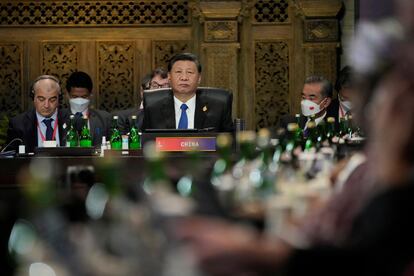Xi Jinping durante la cumbre del G-20, este martes.