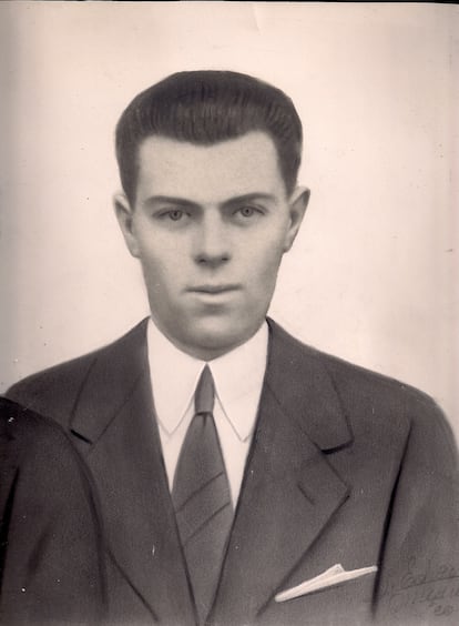 Retrato de Eloy Campillo, alcalde de Sotres (Asturias) asesinado en 1945.