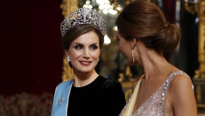 Juliana Awada y la reina Letizia.