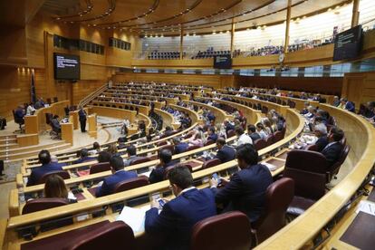 El pleno del Senado, el pasado 11 de septiembre