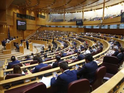 El pleno del Senado, el pasado 11 de septiembre