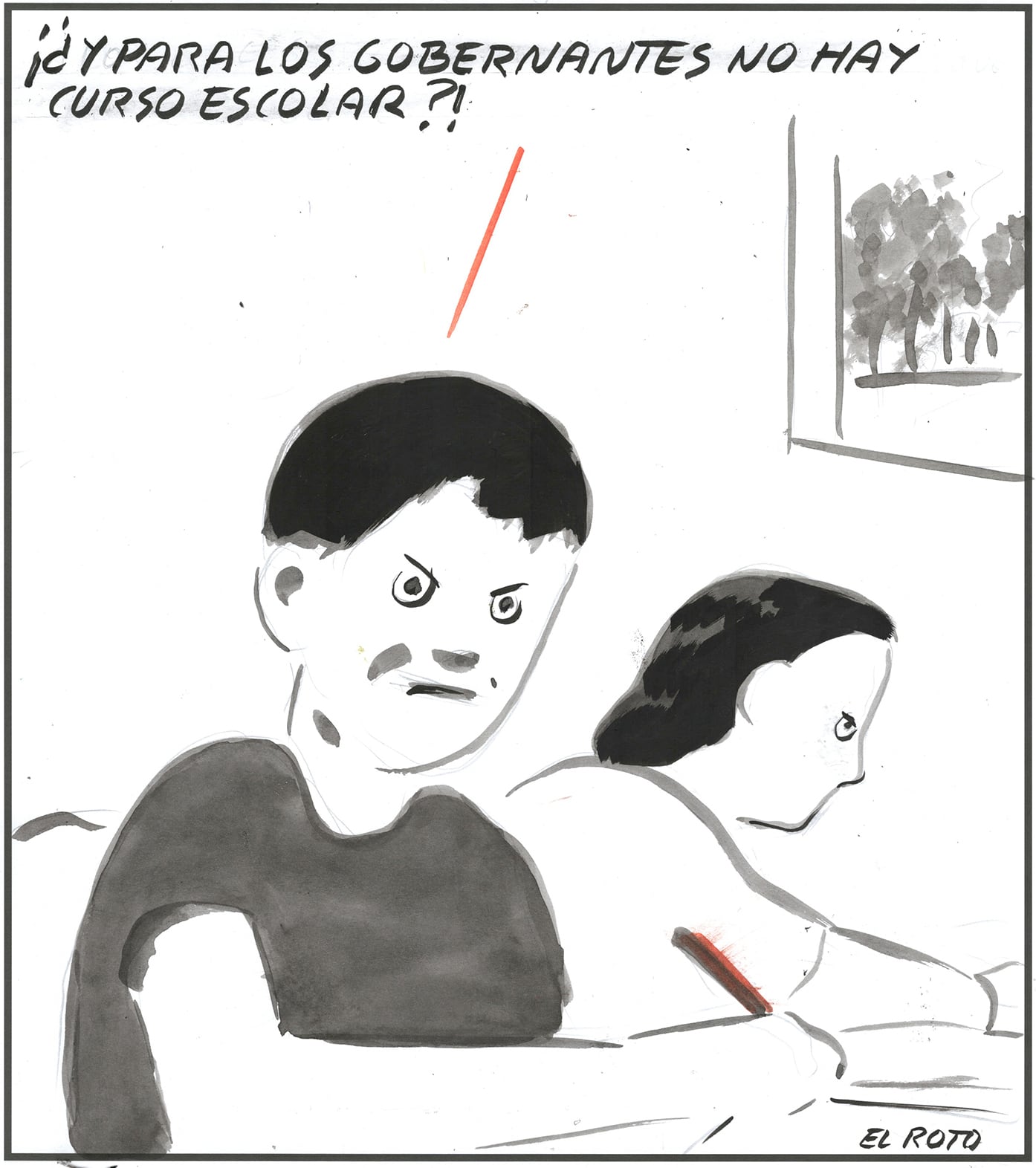 El Roto: ¿y para ellos?