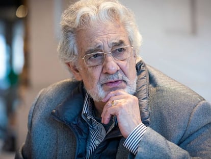 Placido Domingo, a València el desembre de l'any passat.