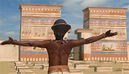 Imagen del documental sobre Tutankamón.