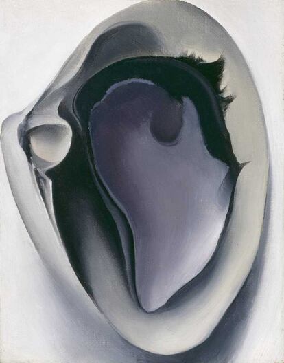 'Almeja y mejillón'. Georgia O'Keeffe, 1926.