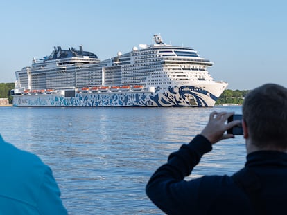 Un crucero de MSC.