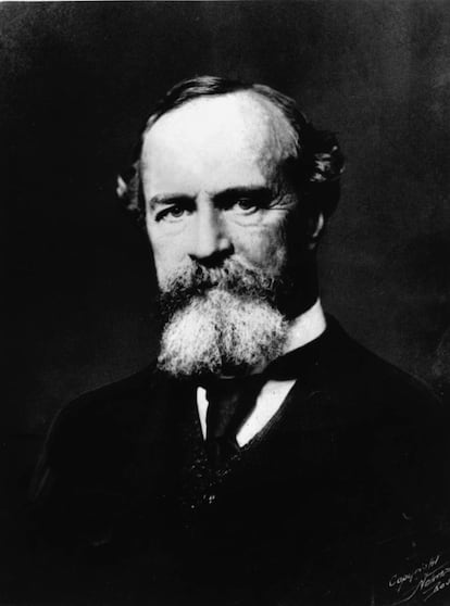 Retrato de William James.