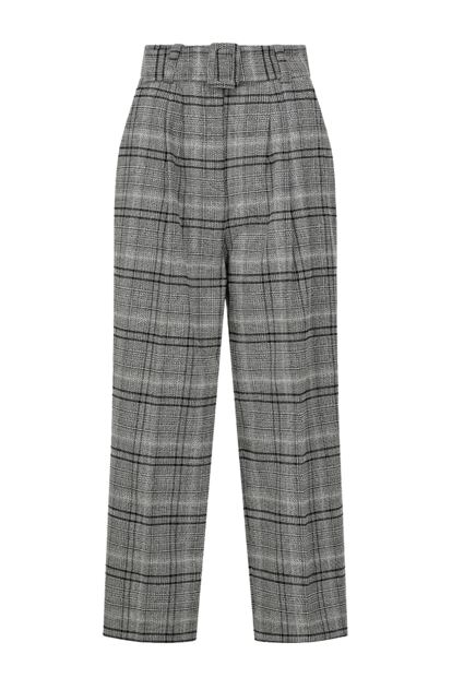 Pantalón de cuadros de Claudie Pierlot (225 €).