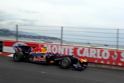 El australiano de Red Bull ha sido el más rápido en Mónaco.