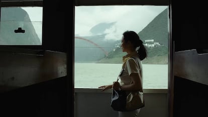 Zhao Tao, en 'A la deriva', de Jia Zhangke.