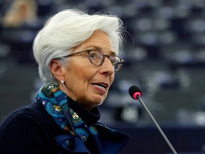 ECB President Christine Lagarde.