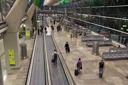 Terminal T4 aeropuerto Adolfo Su&aacute;rez Madrid Barajas