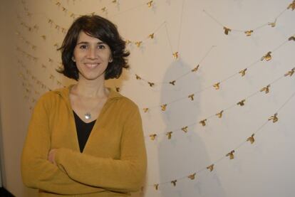 La artista Gema Álava, creadora del proyecto 'Find Us'.