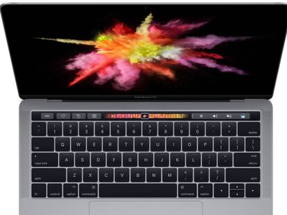 MacBook Pro, computadores com funções táteis