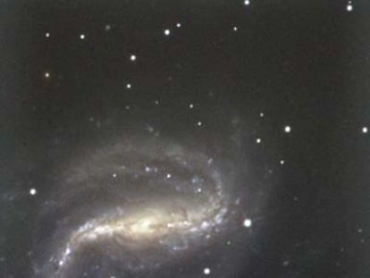 La galaxia NGC 7479.