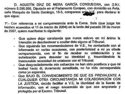 DESMENTIDO DE GARCÍA CASTAÑO