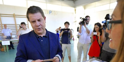 El presidente de Castilla-La Mancha, Emiliano García-Page