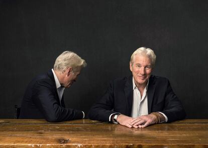 El reconocido actor Richard Gere. "Él es toda una leyenda. Se lo tomó como un trabajo, así que fue interesante discutir con él la idea", ha dicho el fotógrafo al 'Daily Mail'.